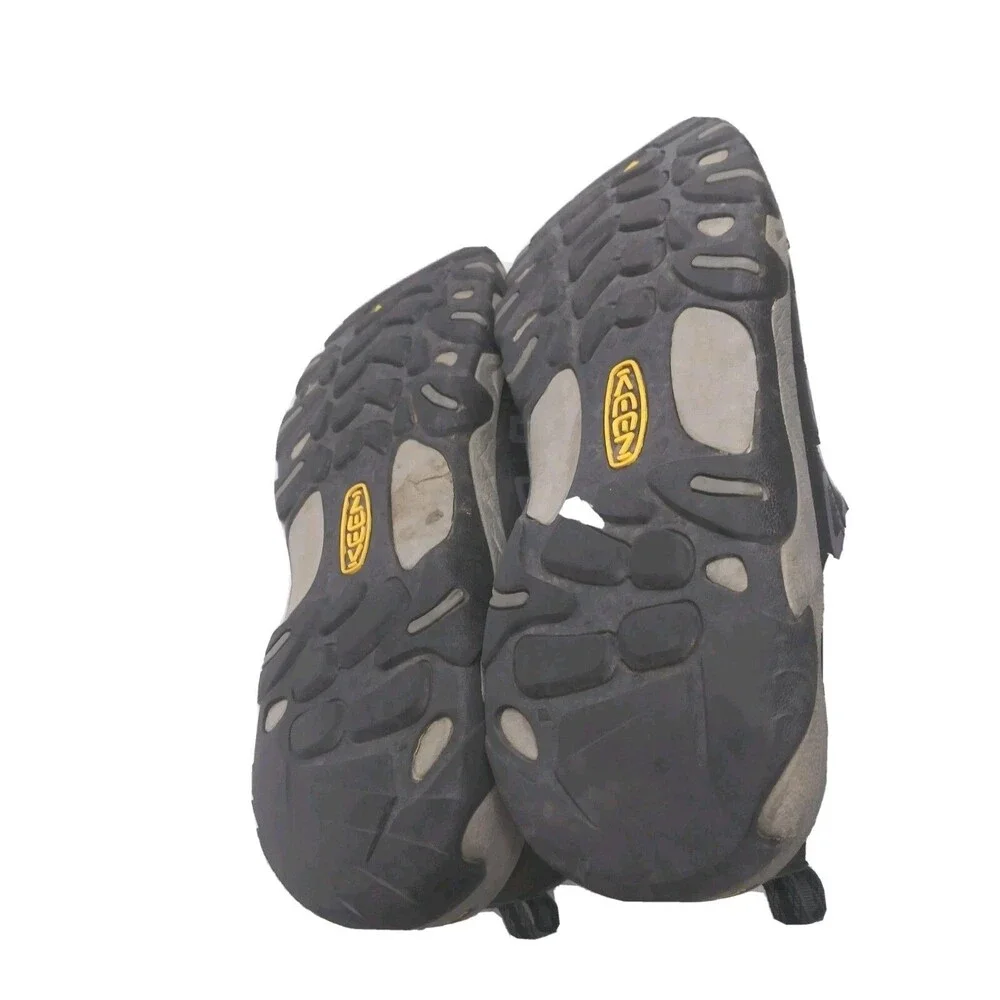 KEEN Oakridge Waterproof Hiking Shoes Men's Size 12~Magnet Gargoyle Gray